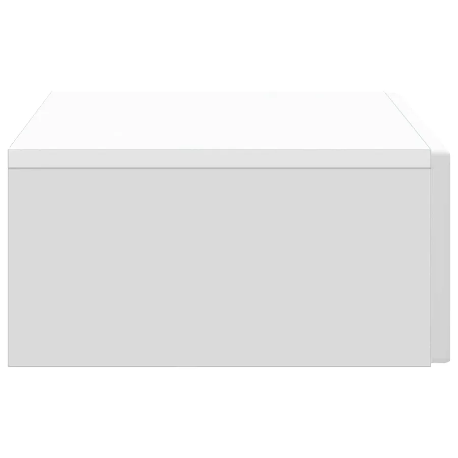 Table d'appoint murale Blanc 87,5 x 34,5 x 17 cm - 6