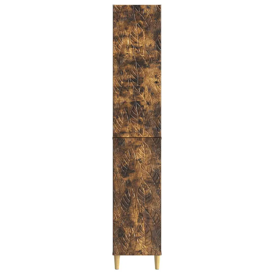 Ensemble de Meubles 2 pcs Chêne fumé Bois d'ingénierie - 5