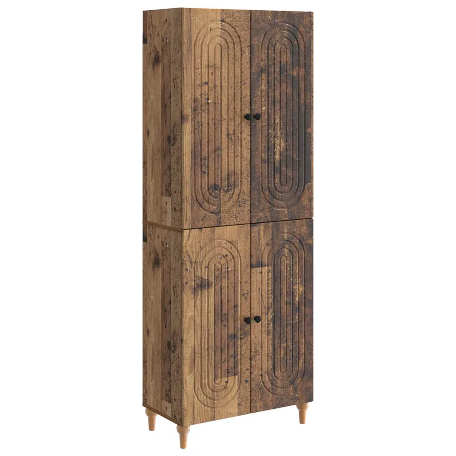 Ensemble de Meubles 2 pcs 66 x 34,5 x 90 cm Bois d'ingénierie - 2