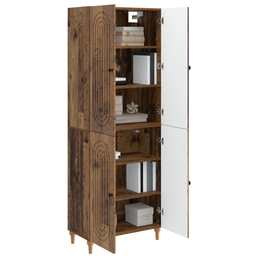 Ensemble de Meubles 2 pcs 66 x 34,5 x 90 cm Bois d'ingénierie - 3