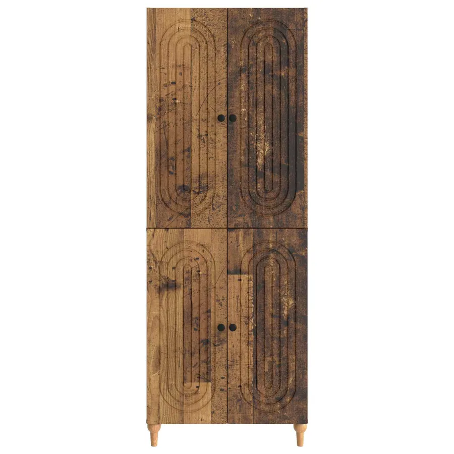 Ensemble de Meubles 2 pcs 66 x 34,5 x 90 cm Bois d'ingénierie - 5