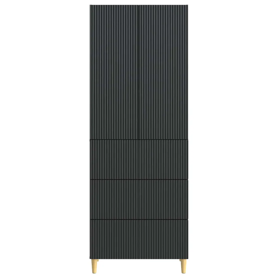Ensemble de Meubles 2 pcs 66 x 34,5 x 90 cm Bois d'ingénierie - 5