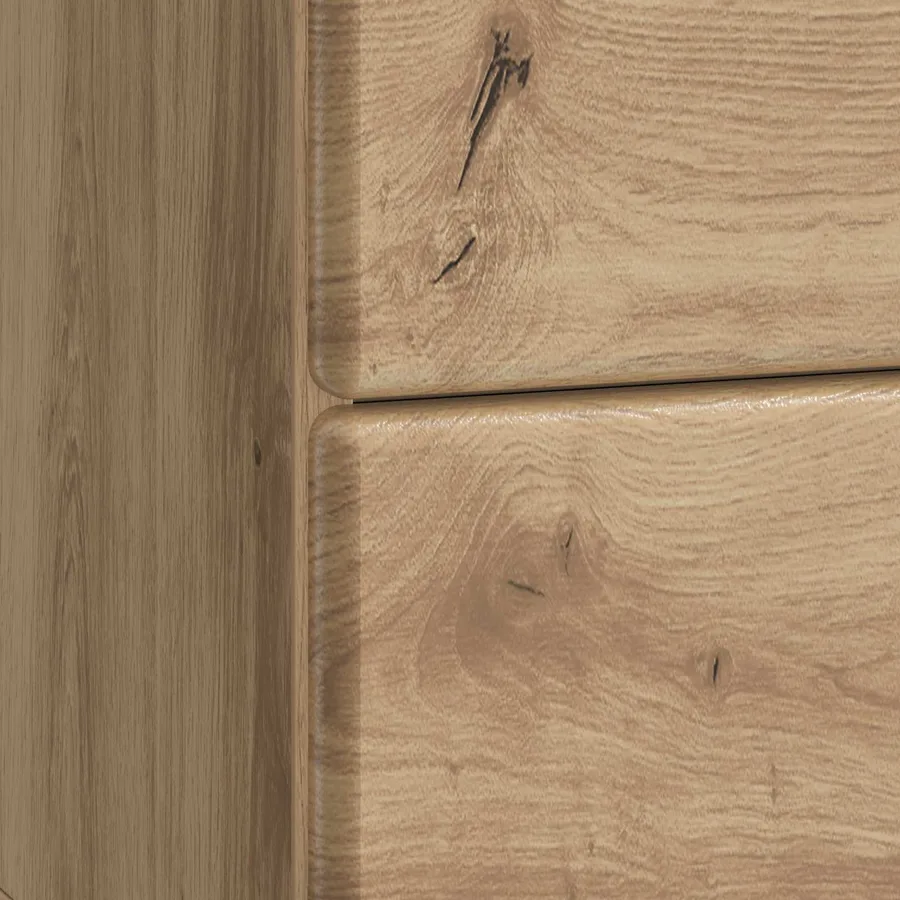 Cabinet de chevet 2 pc Chêne artisanal 43 x 34,5 x 47,5 cm - 8