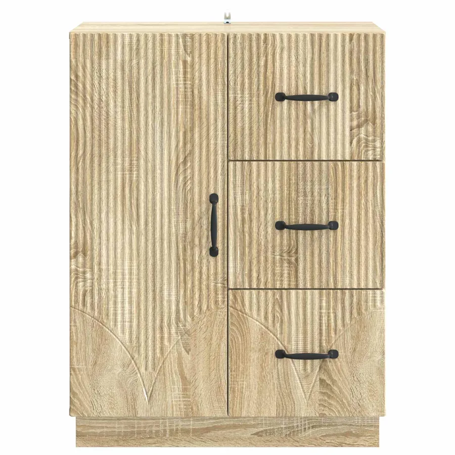 Buffet Chêne Sonoma 66 x 34,5 x 87 cm Bois d'ingénierie - 6