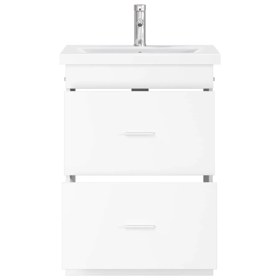 Ensemble de mobilier de salle de bain Blanc 61 x 40 x 84,5 cm - 3