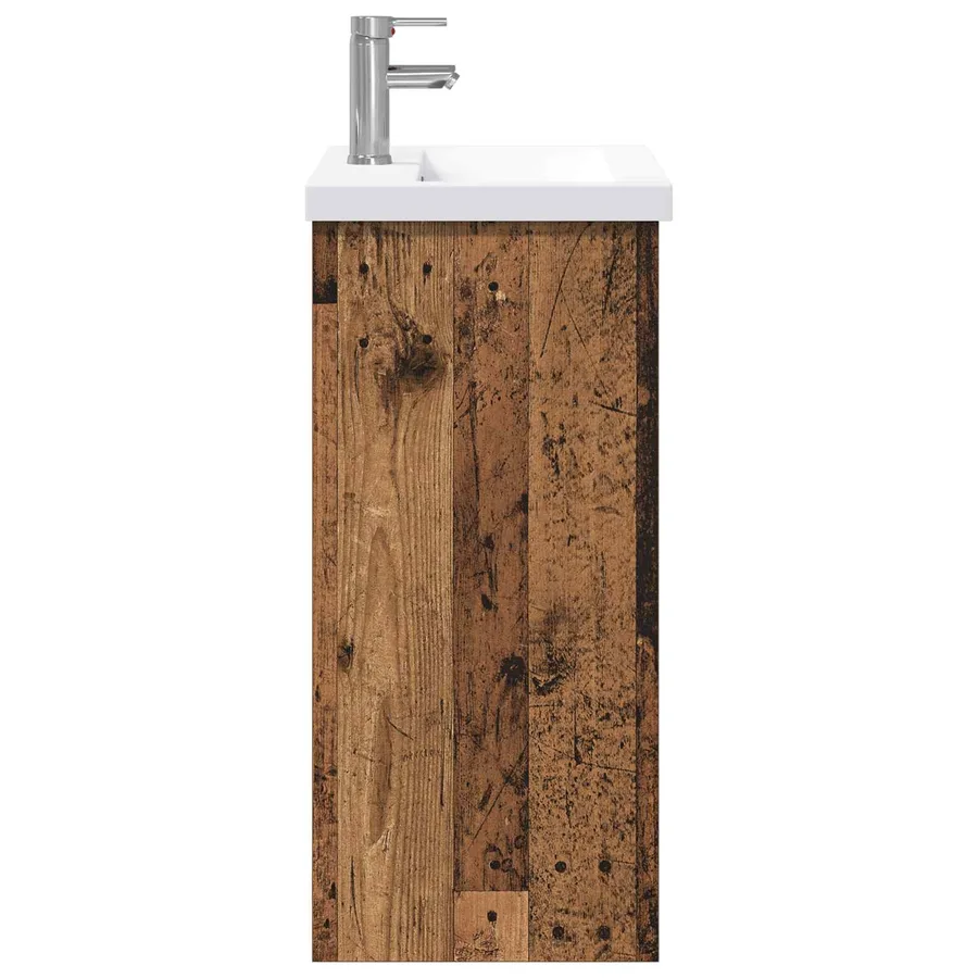 Ensemble de mobilier de salle de bain Bois ancien - 6