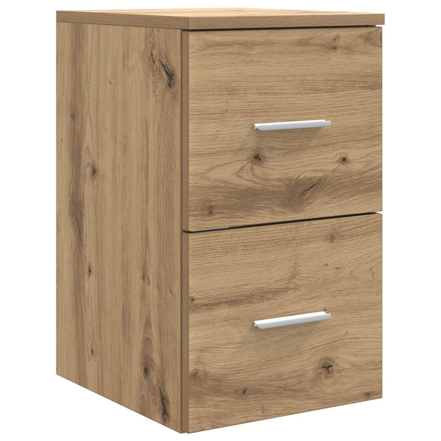 Ensemble de mobilier de salle de bain 4 pc Chêne artisanal - 6