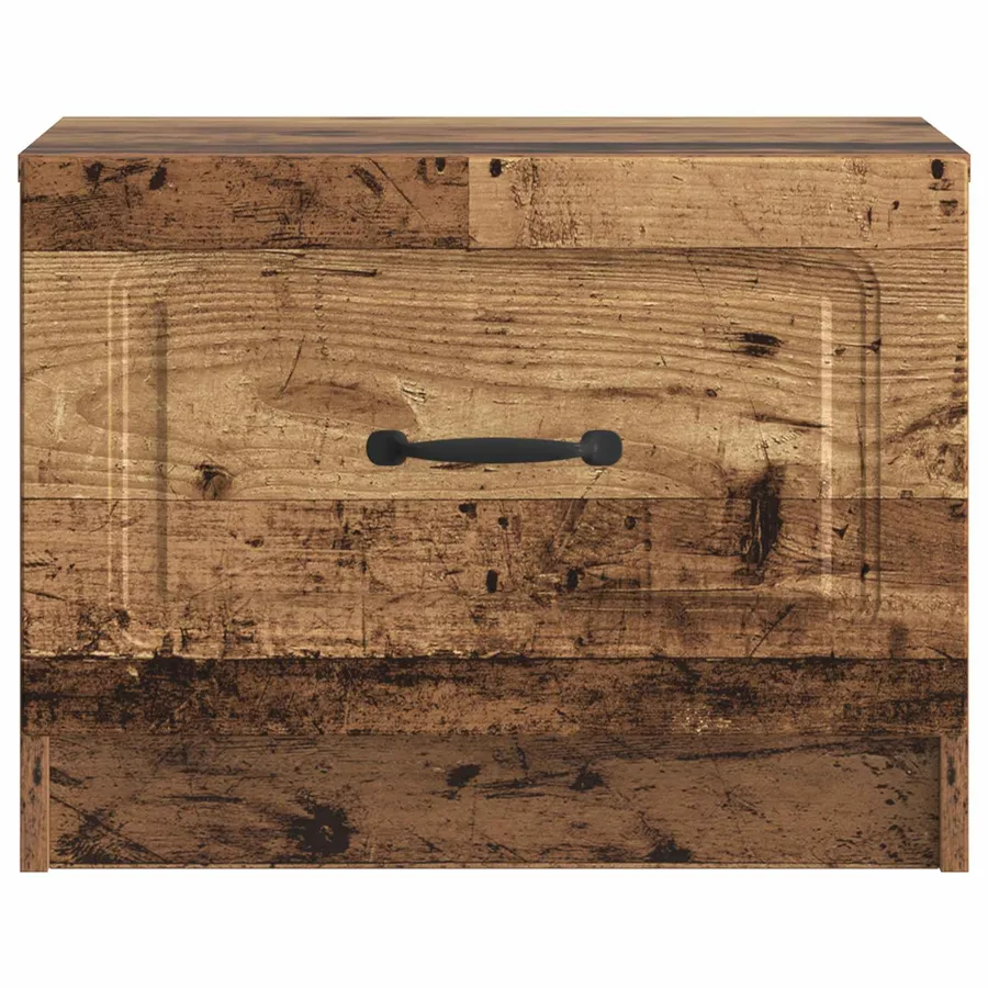 Table basse Bois ancien 49 x 50 x 37 cm Bois d'ingénierie - 5