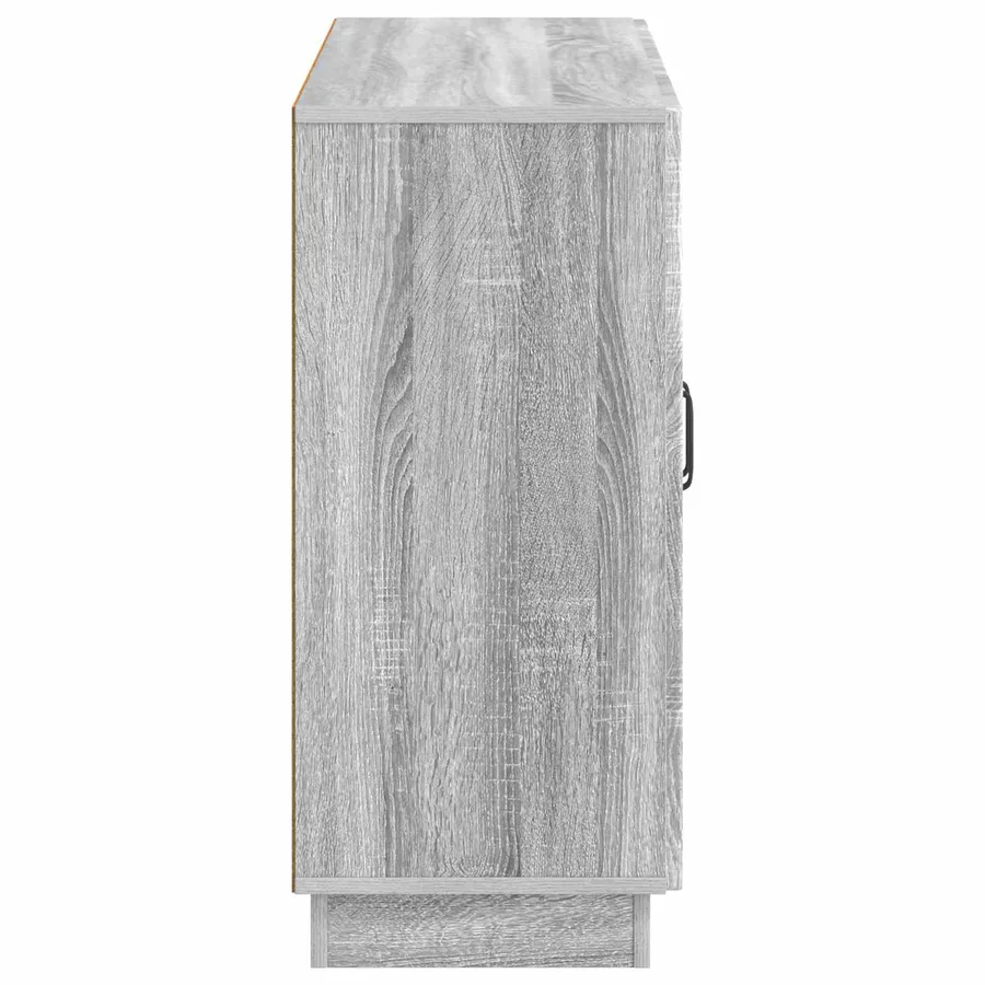 Buffet Sonoma gris 89 x 34,5 x 77 cm Bois d'ingénierie - 7