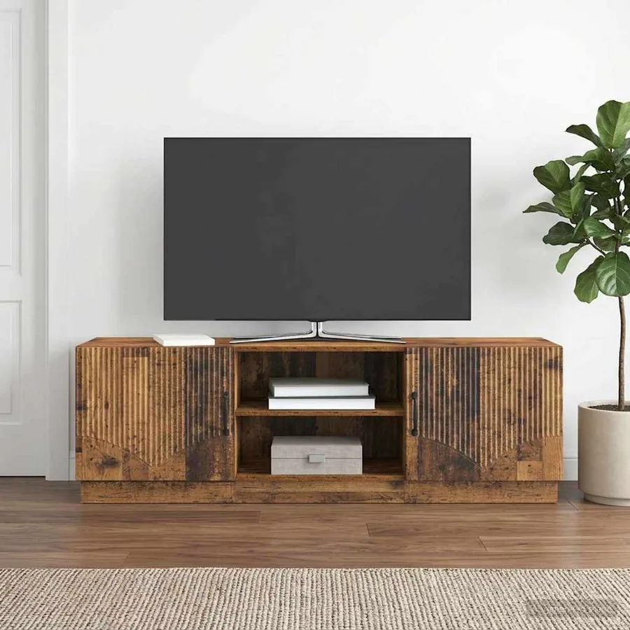 Meuble TV Bois ancien 150 x 31 x 47 cm Bois d'ingénierie