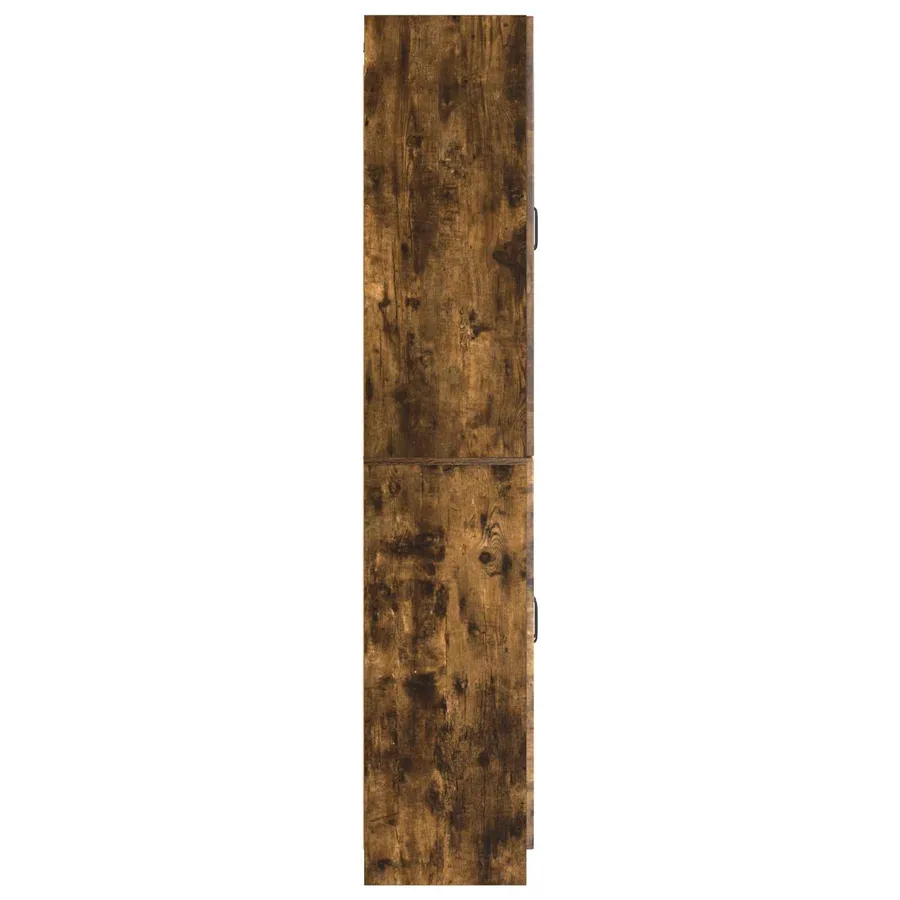 Ensemble de Meubles 2 pcs Chêne fumé Bois d'ingénierie - 6