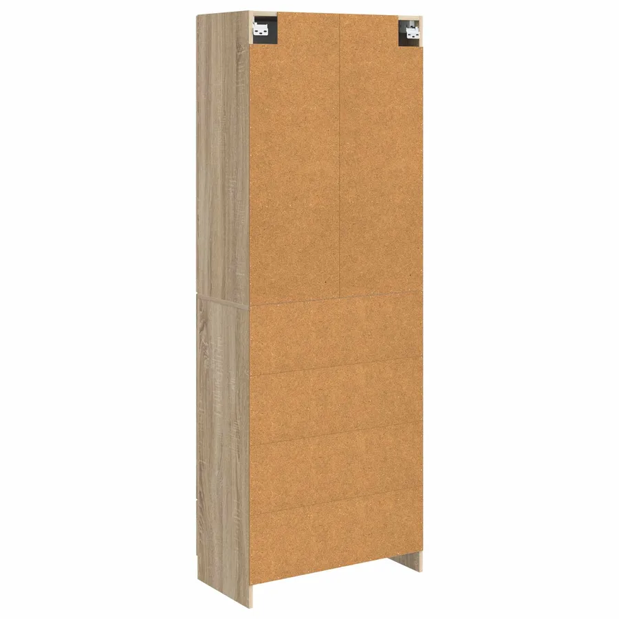 Ensemble de Meubles 2 pcs Chêne Sonoma Bois d'ingénierie - 7