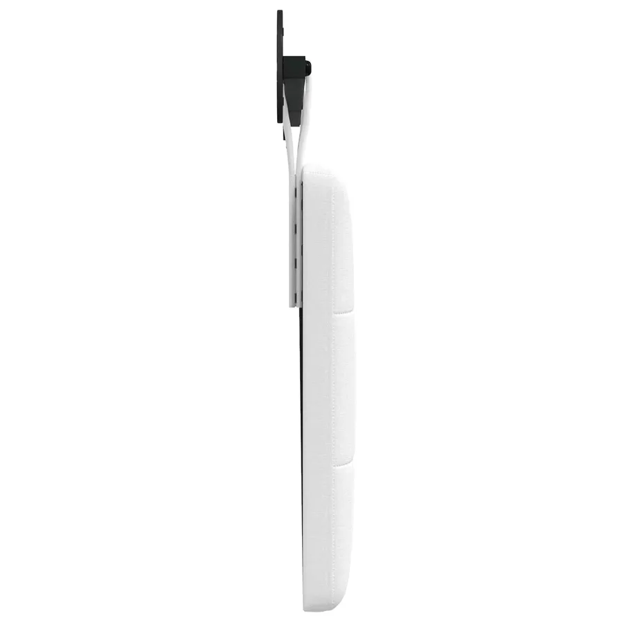 Tête de lit suspendue Blanc tissu - 6
