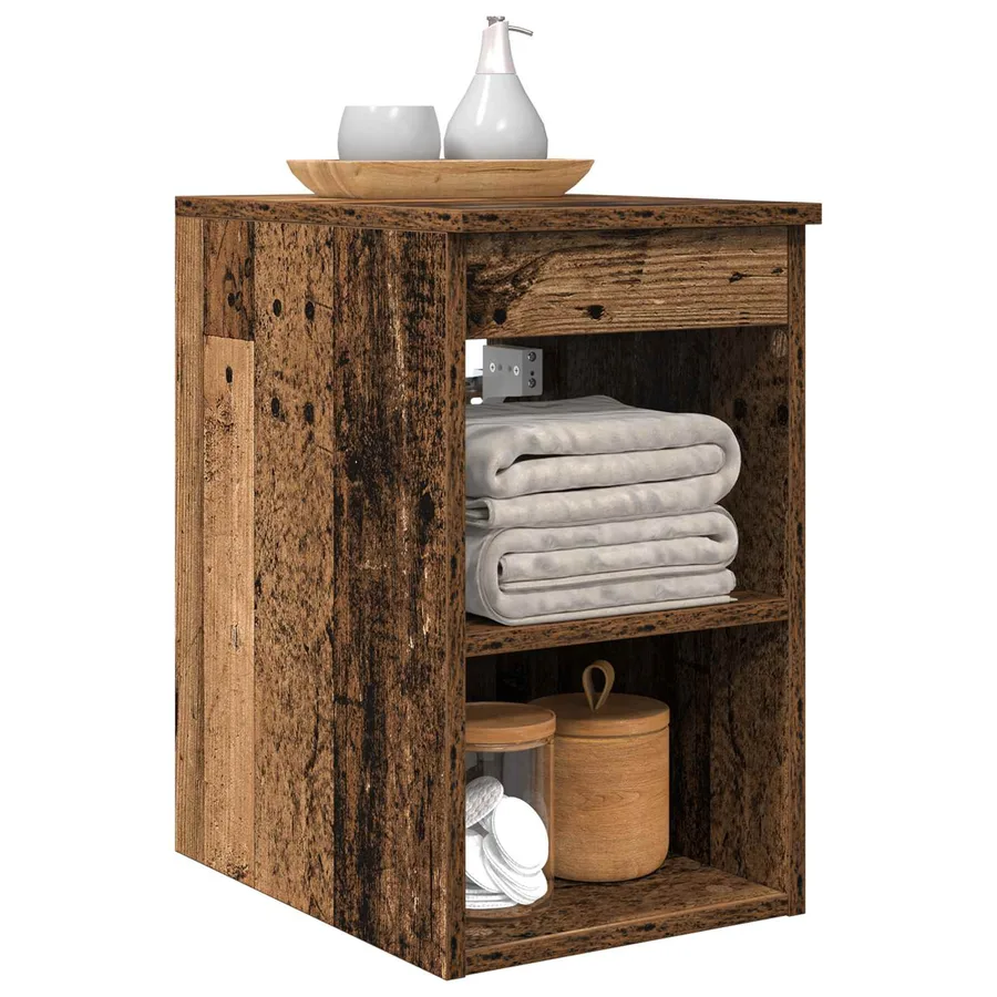 Meuble de Salle de Bain In-between Bois ancien - 3