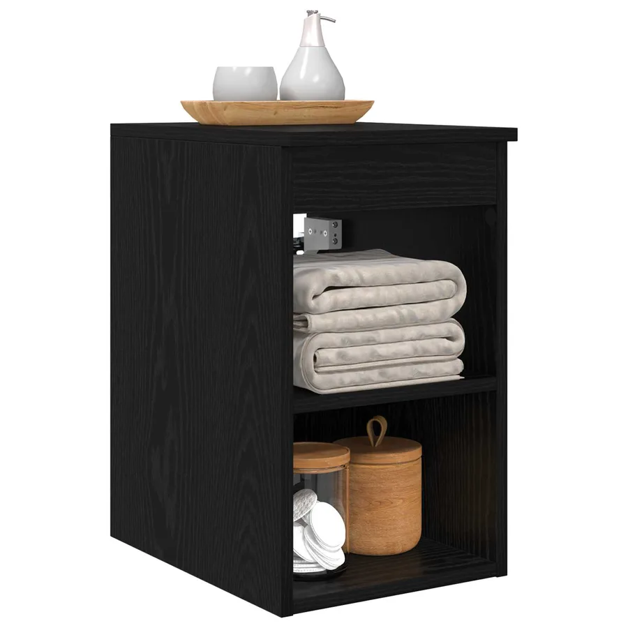 Meuble de Salle de Bain In-between Chêne noir 30 x 35 x 50 cm - 3