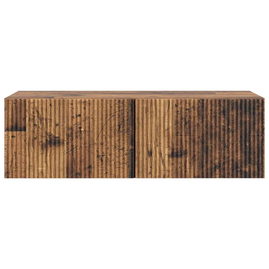 Meuble TV mural Bois ancien 98 x 41 x 30 cm Bois d'ingénierie - 6