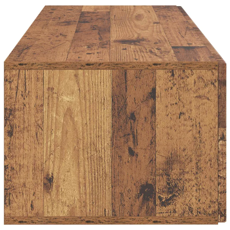 Meuble TV mural Bois ancien 98 x 41 x 30 cm Bois d'ingénierie - 7