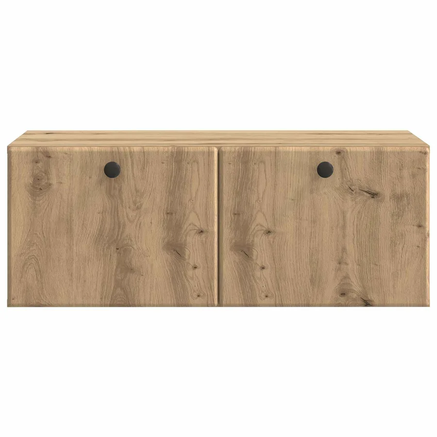 Meuble TV mural 78,5 x 41 x 30 cm Chêne artisanal - 6