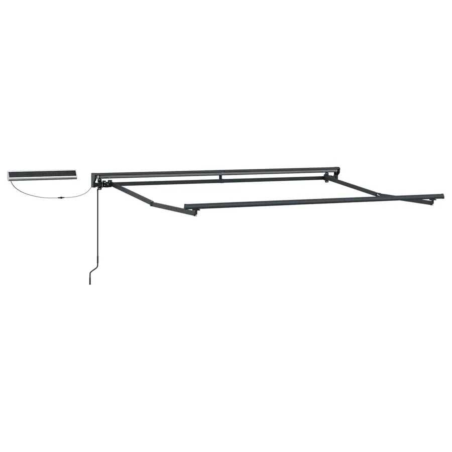 Auvent rétractable électrique Anthracite 2,5 x 2 m - 3