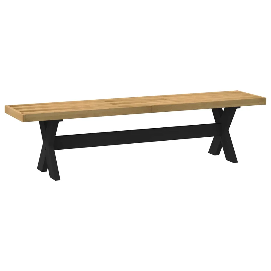 Banc de salle à manger NOAIN 160 x 41 x 45 cm Pin massif - 2