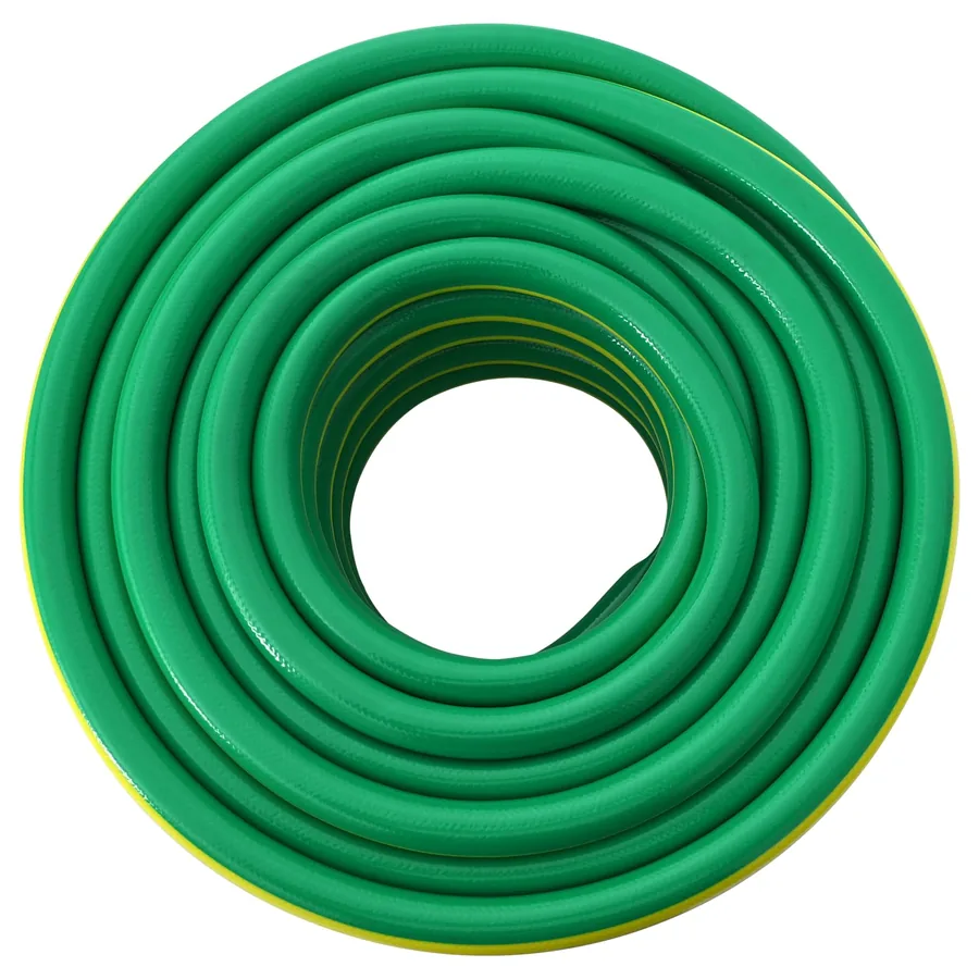 Tuyau de jardin 5 couches Vert et jaune 3 / 4'' 30 m PVC - 6