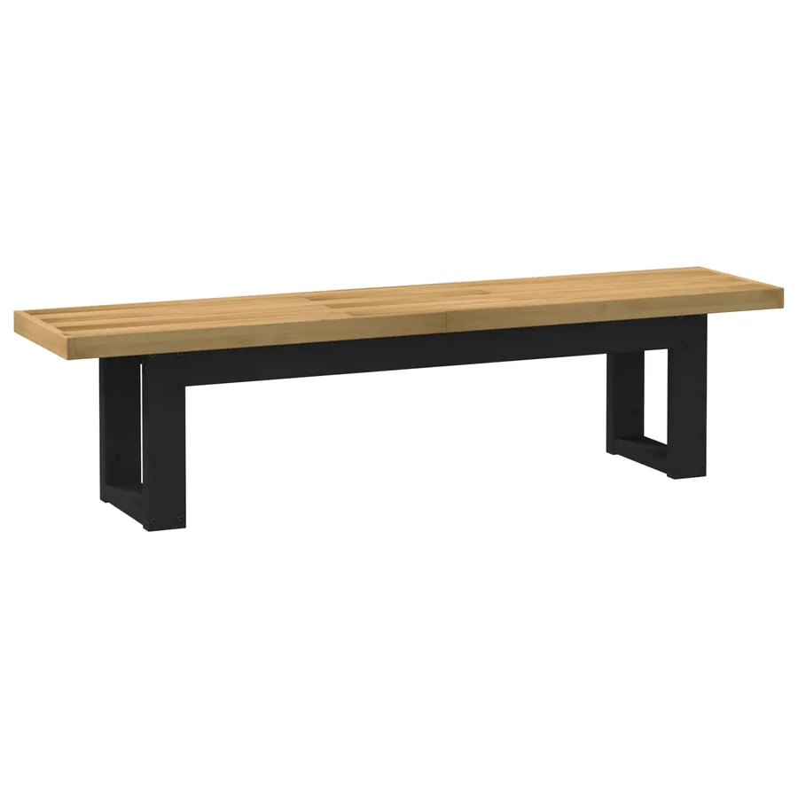 Banc de salle à manger NOAIN 160 x 41 x 45 cm Pin massif - 2