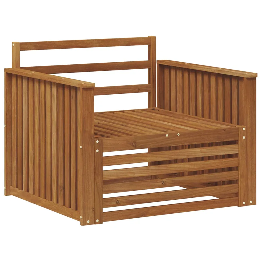 2 Pièce Canapé d’extérieur Naturel - 2