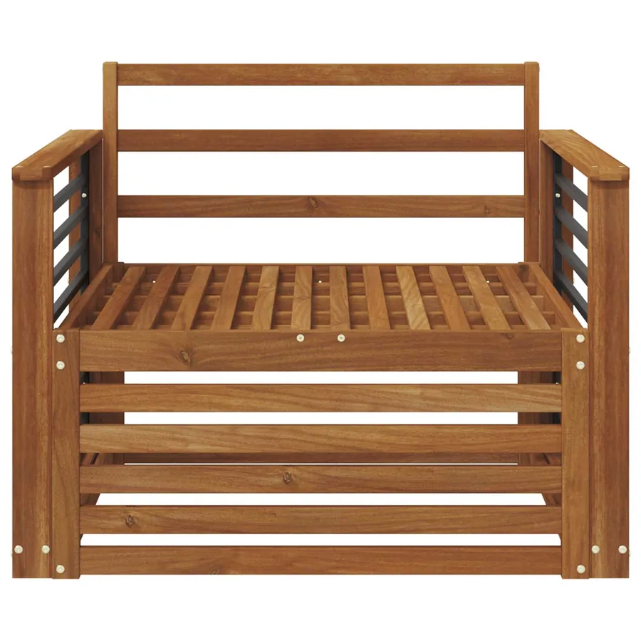 2 Pièce Canapé d’extérieur Naturel - 3