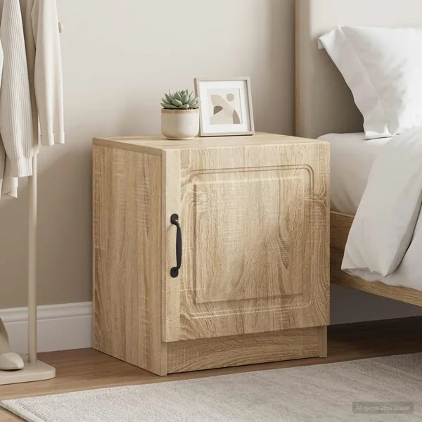 Cabinet de chevet 2 pcs Chêne Sonoma 43 x 34,5 x 47 cm