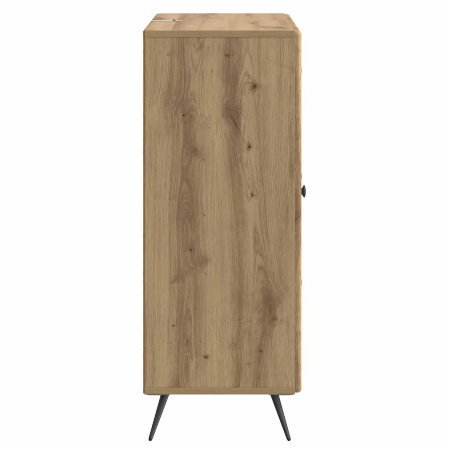 Buffet Chêne artisanal 66 x 34,5 x 90 cm Bois d'ingénierie - 7
