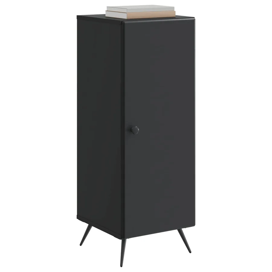 Buffet Noir 33 x 34,5 x 90 cm Bois d'ingénierie - 3