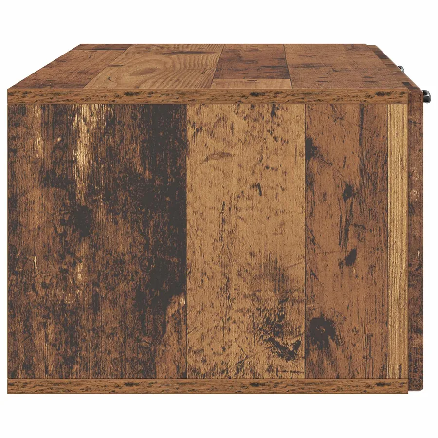 Meuble TV mural Bois ancien 98 x 41 x 30 cm Bois d'ingénierie - 7
