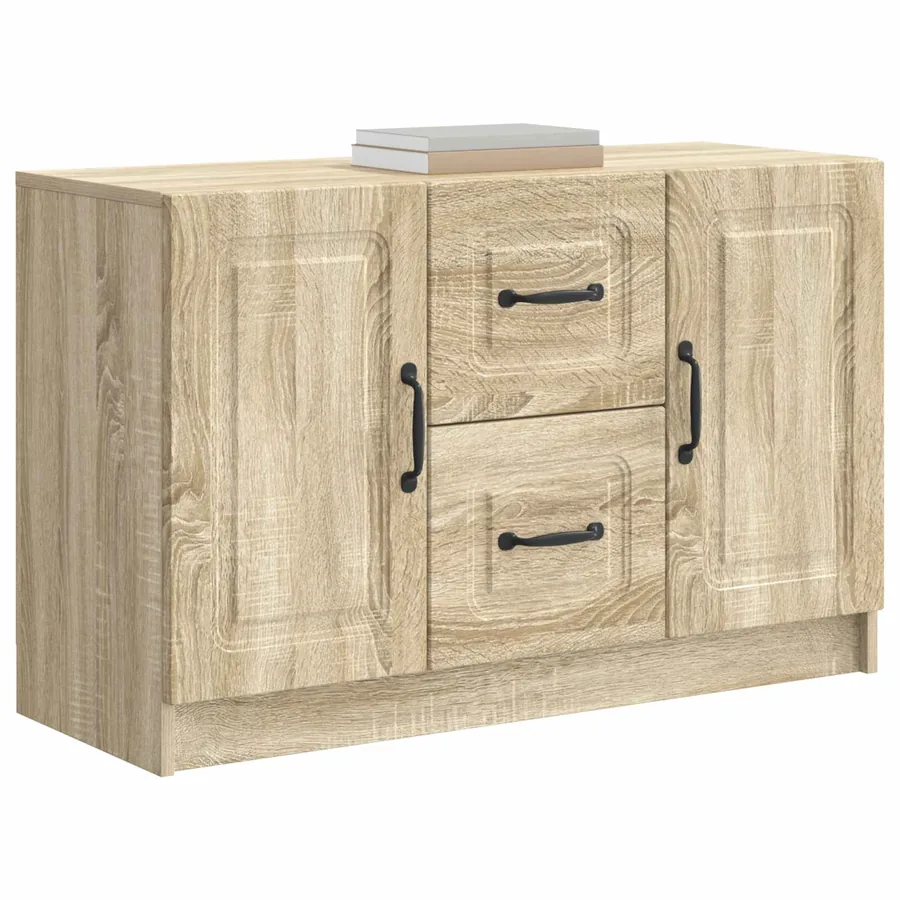 Buffet Chêne Sonoma 89 x 34,5 x 57 cm Bois d'ingénierie - 3