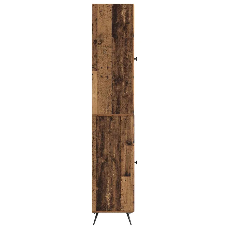 Ensemble de Meubles 2 pcs Bois ancien Bois d'ingénierie - 6