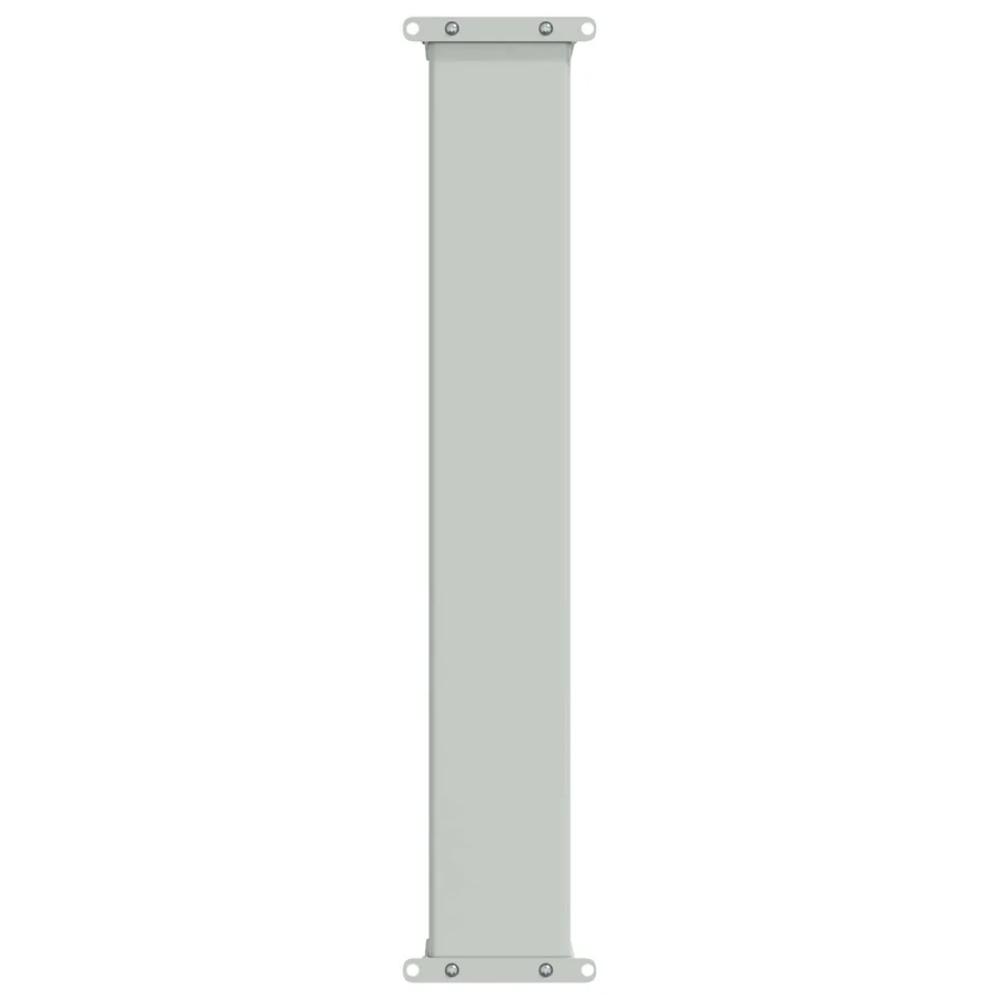 Auvent latéral 60 x 300 cm Rectangulaire Blanc - 4