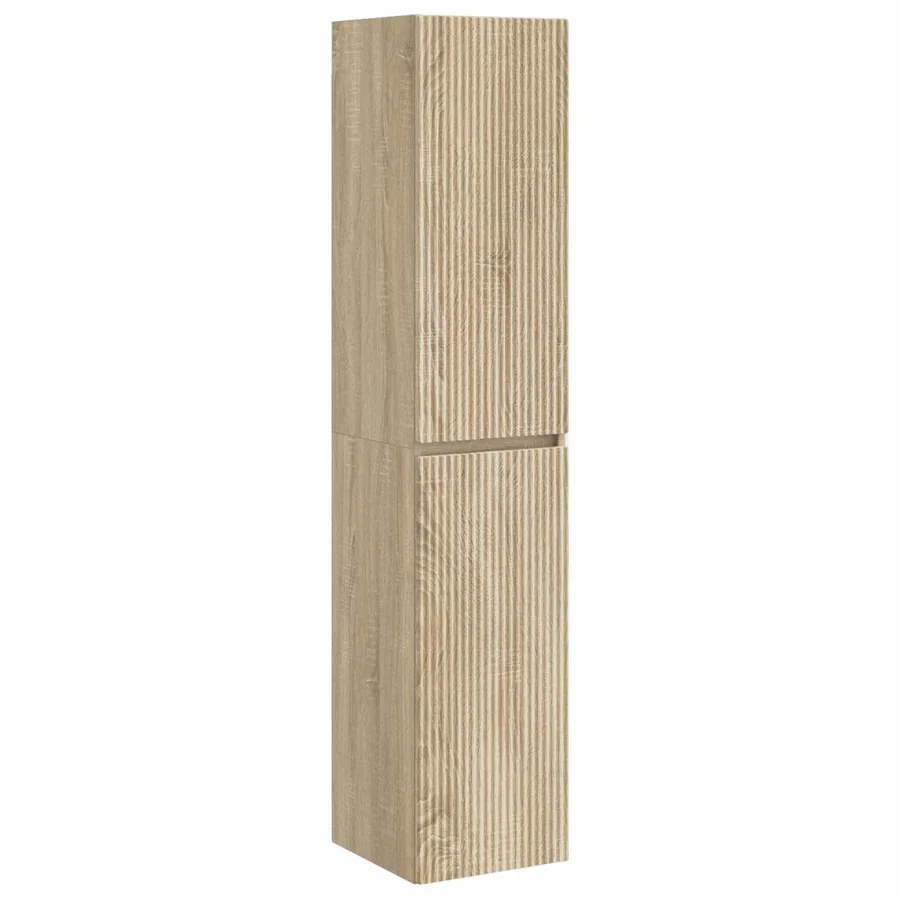 Ensemble de mobilier de salle de bain 6 pcs Chêne Sonoma - 7