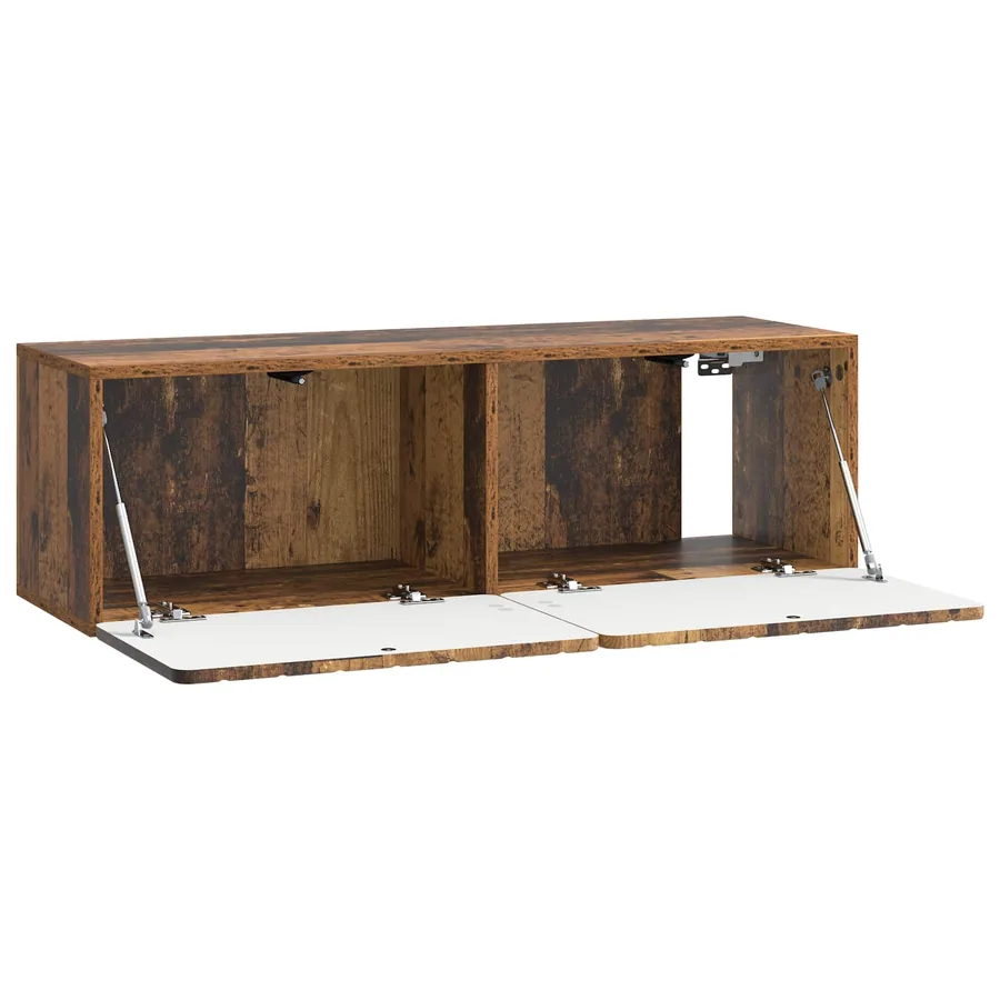 Meuble TV mural 98 x 31 x 30 cm Bois ancien Bois d'ingénierie - 5