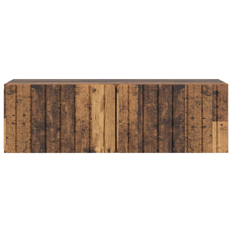 Meuble TV mural 98 x 31 x 30 cm Bois ancien Bois d'ingénierie - 6