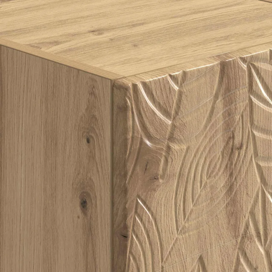 Table d'appoint murale 59 x 34,5 x 17 cm Bois d'ingénierie - 7