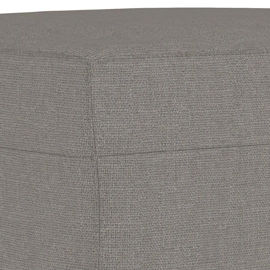 Ensemble de canapés 3 pcs avec coussins Taupe Tissu - 7