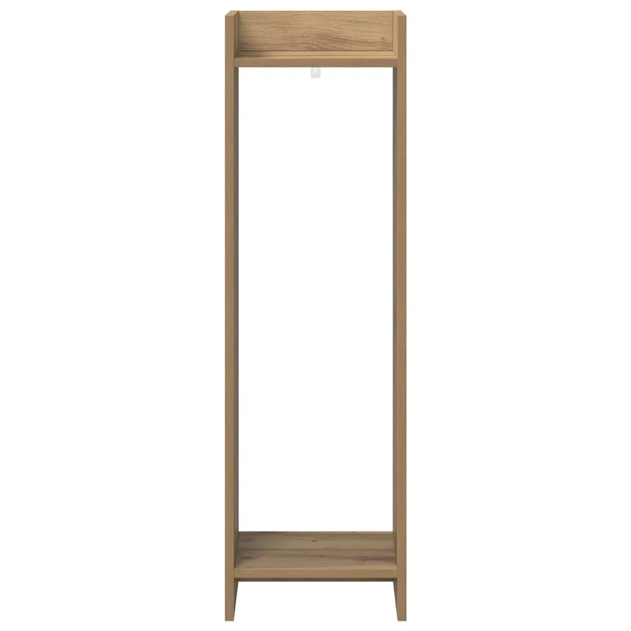 Support de Plante 2 pc Chêne Artisanal 30 x 30 x 100 cm - 6