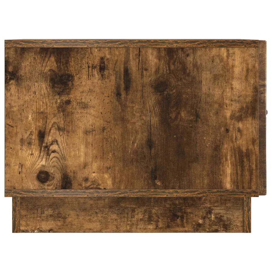 Table basse Chêne fumé 49 x 50 x 37 cm Bois d'ingénierie - 6