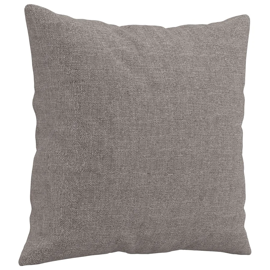 Ensemble de canapés 2 pcs avec coussins taupe tissu - 5