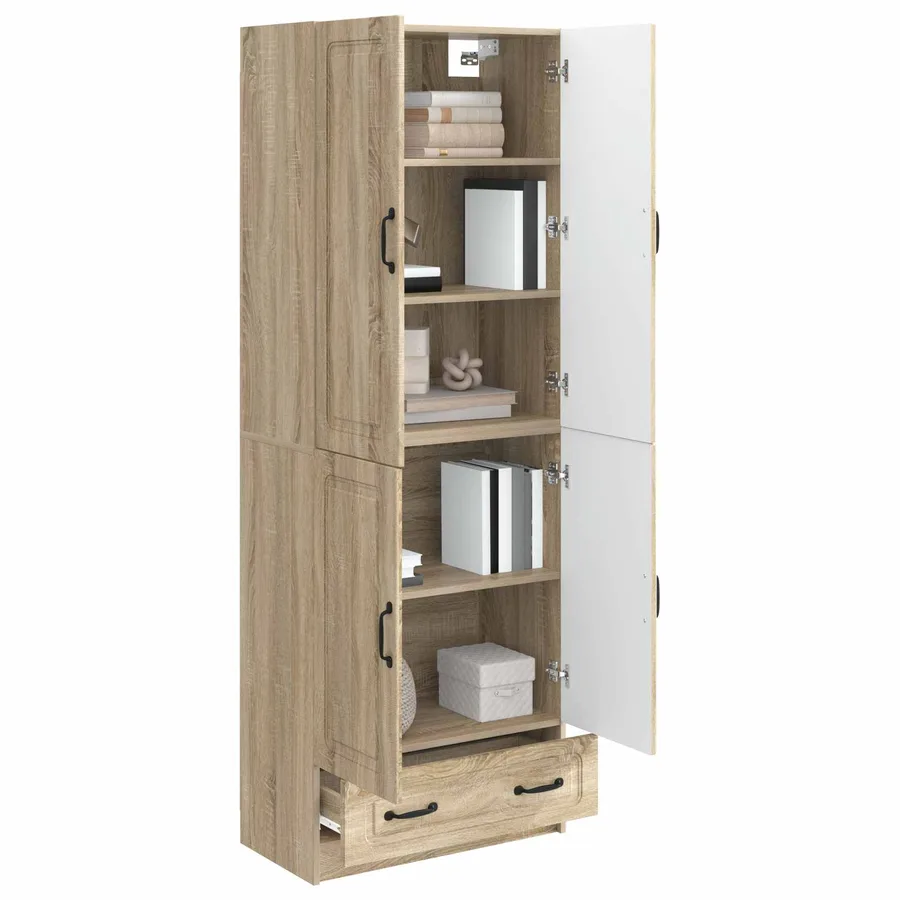 Ensemble de Meubles 2 pcs Chêne Sonoma Bois d'ingénierie - 3