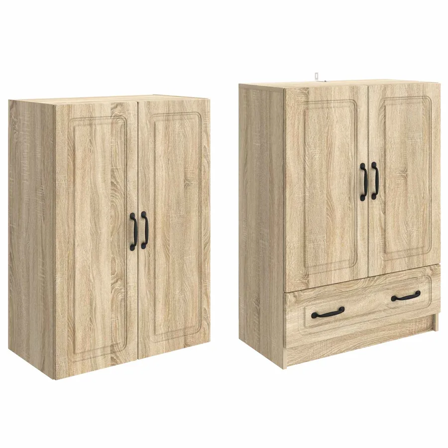 Ensemble de Meubles 2 pcs Chêne Sonoma Bois d'ingénierie - 4