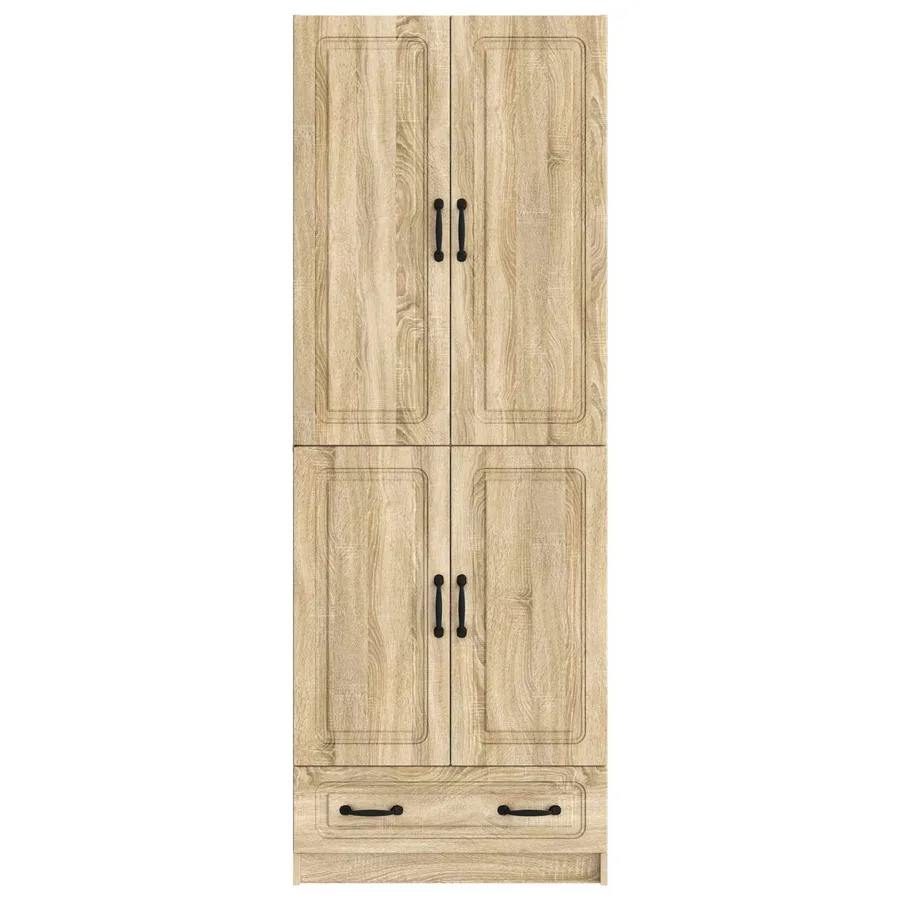 Ensemble de Meubles 2 pcs Chêne Sonoma Bois d'ingénierie - 5