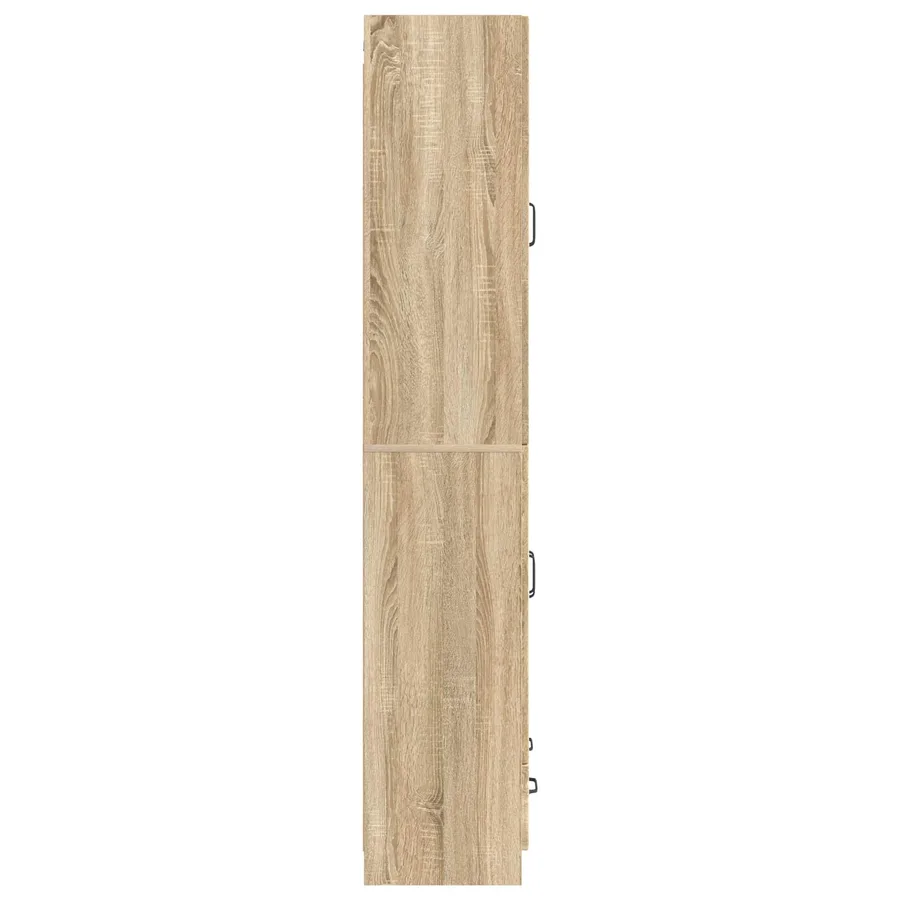 Ensemble de Meubles 2 pcs Chêne Sonoma Bois d'ingénierie - 6