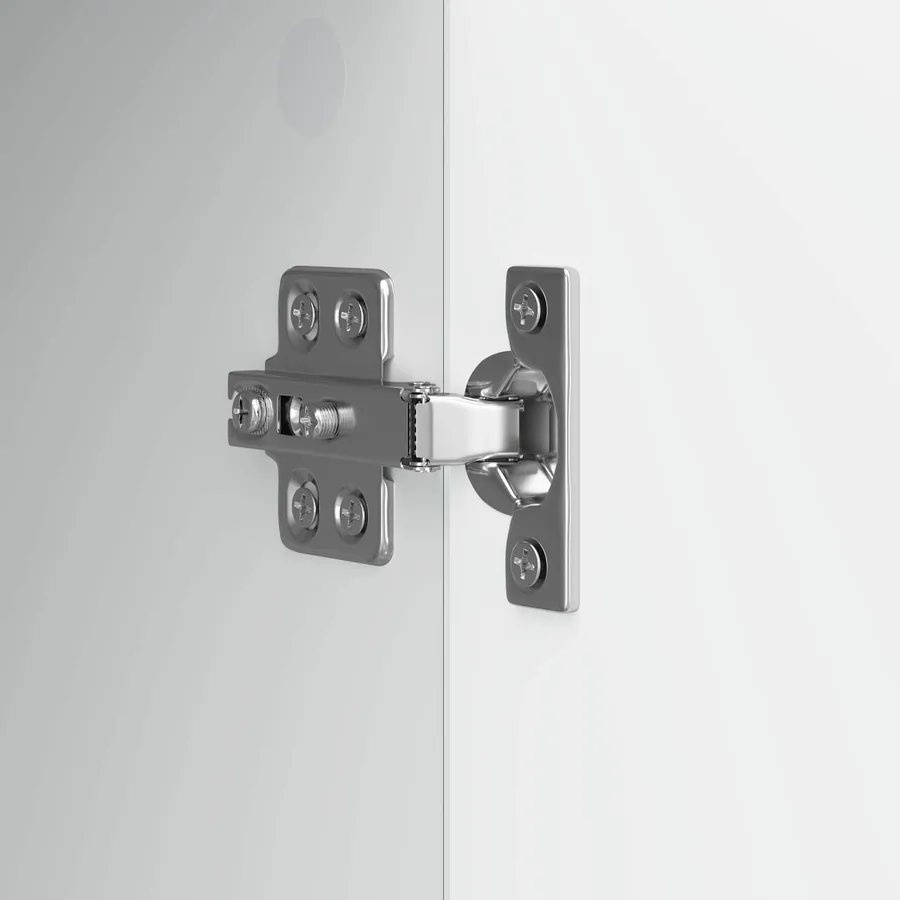 Meuble TV Blanc brillant 102 x 34,5 x 50 cm Bois d'ingénierie - 9