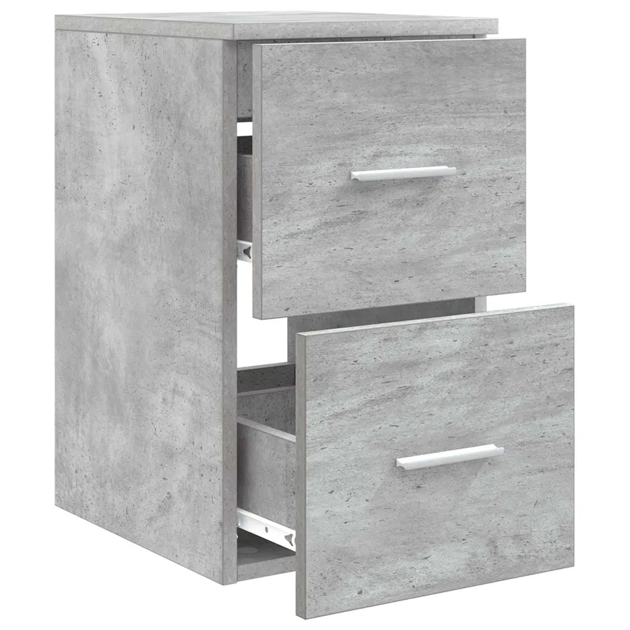Meuble de Salle de Bain In-between Gris béton 30 x 35 x 50 cm - 4