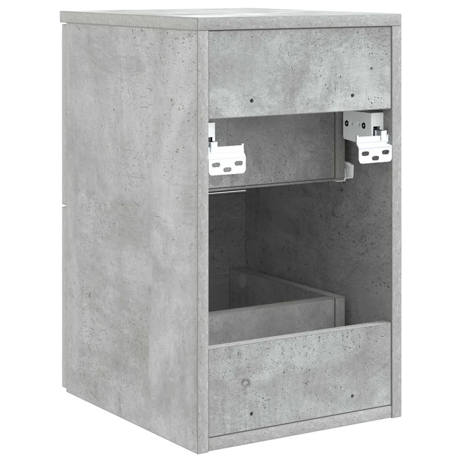 Meuble de Salle de Bain In-between Gris béton 30 x 35 x 50 cm - 5